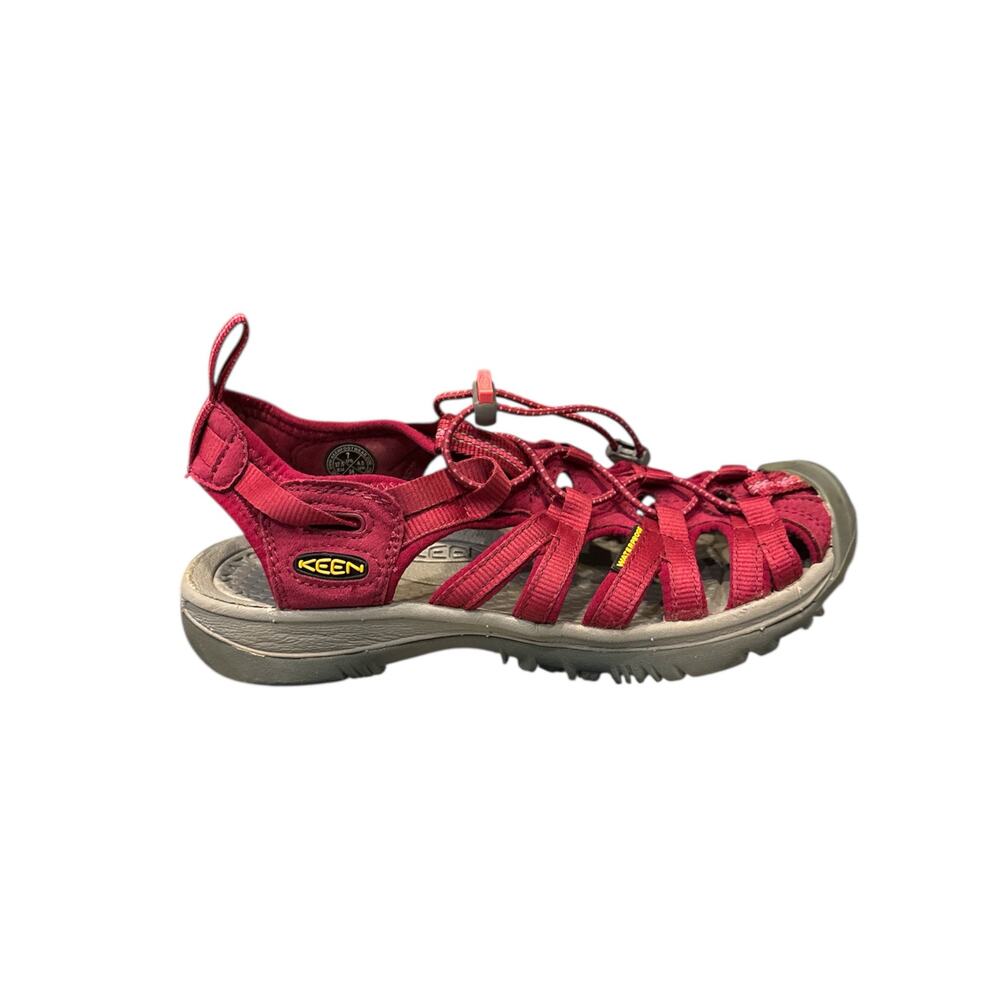Keen hot pink waterproof women’s hiking sandals size 7. Anti odor anatomic footb